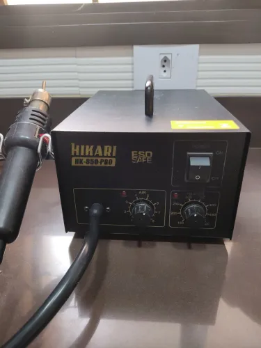 Estação de Retrabalho Hikari HK-850 Pro 220V - Excelente Estado