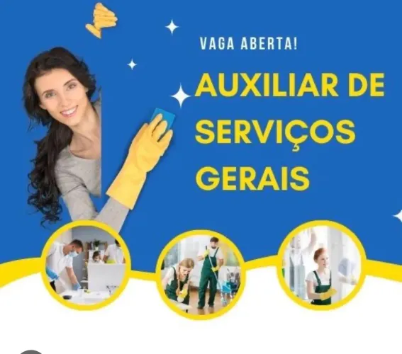 Vaga Auxiliar de Serviços Gerais