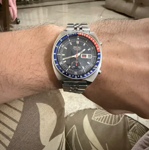 Seiko cronógrafo pogue