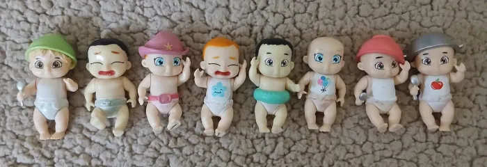 Lote de bonecos bebês originais 