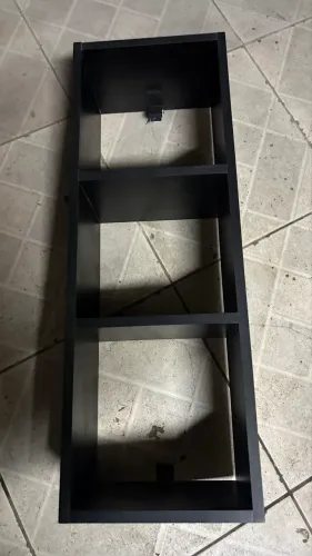 2 nicho retangular com divisores 80x28x19cm