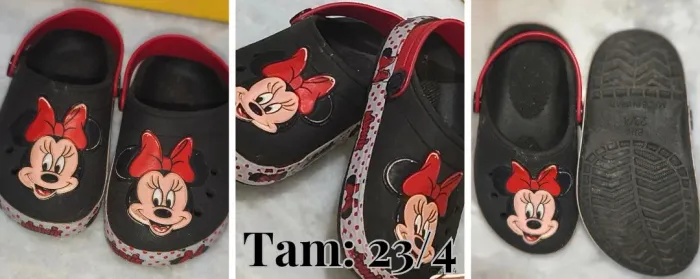 Crocs Infantil Minnie Mouse ? Tam. 23/24