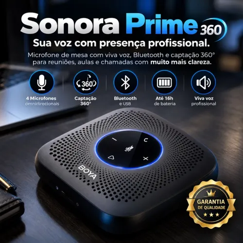 Microfone de Mesa BOYA Blobby Pro