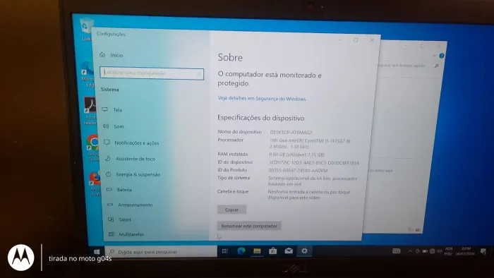 NOTEBOOK DELL LATITUDE 3420 CORE I5 1135G7