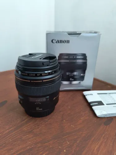 Lente Canon 85mm F1.8