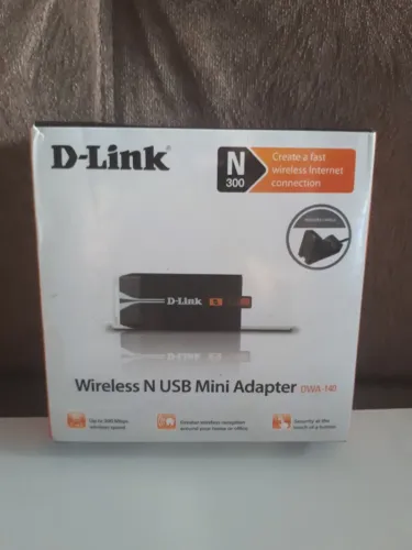 ADAPTADOR WI-FI USB D-LINK DWA-140 ORIGINAL - 300MBPS