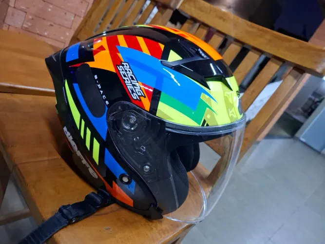 Capacete Bieffe 56 aberto