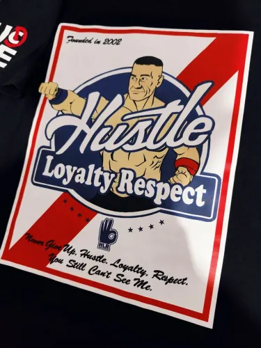 Wwe camiseta John Cena "Loyalty Respect"