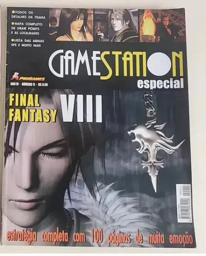 Revista Gamestation Especial Final Fantasy 8