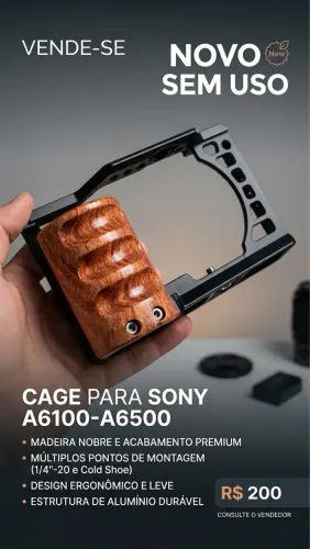 CAGE PARA SONY A6100-A6500