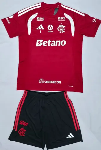 Conjunto treino goleiro Flamengo 2026