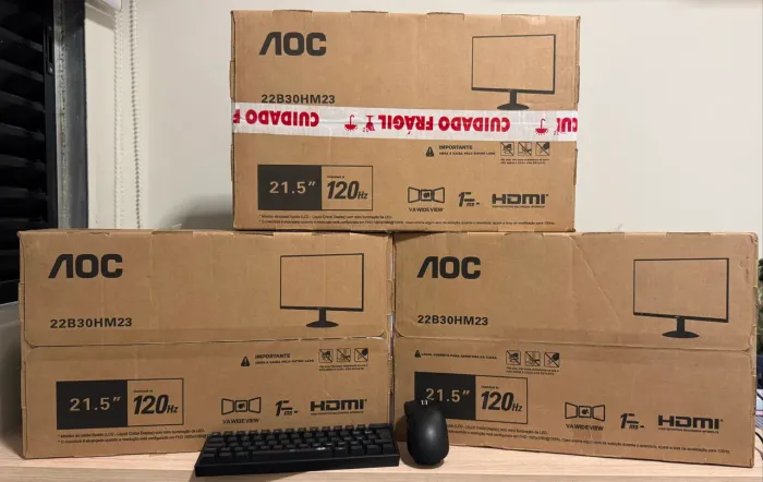 Monitor AOC | 120Hz | 1ms | Full HD | Novo e Lacrado