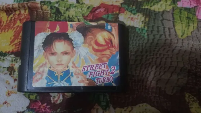 Fita de mega drive estreet fighter paralelo 