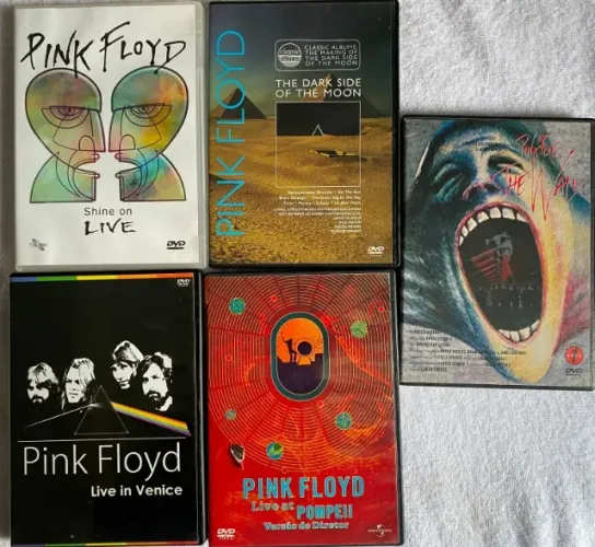 DVD Pink Floyd - coleção