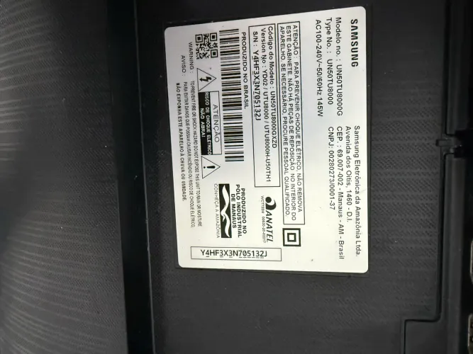 Tv Samsung 50 sucata