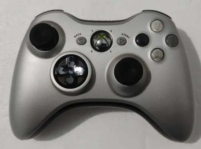 Controle original cinza Xbox 360
