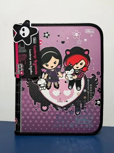 Fichário A4 Plush Poison - Anos 2000