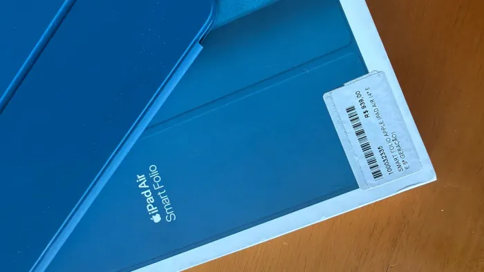 Folio case capa iPad Air 11 azul nova 