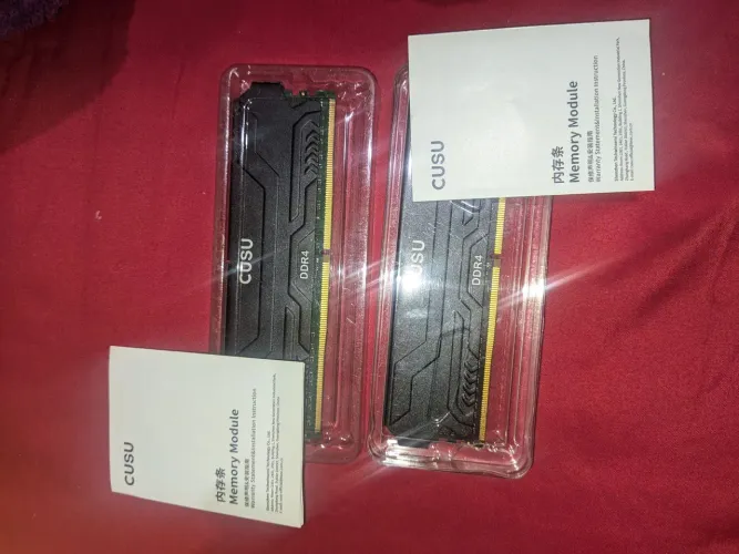 MEMÓRIA RAM CUSU DDR4 2X8GB 3200MHZ