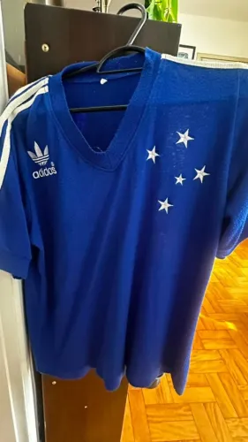 camiseta retrô cruzeiro anos 70