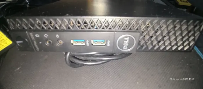 Dell Optiplex 3050 Mini Pc com i3 de 7ª + 16GB Ram DDR4 + Cabos + Fonte (Win11Pro)