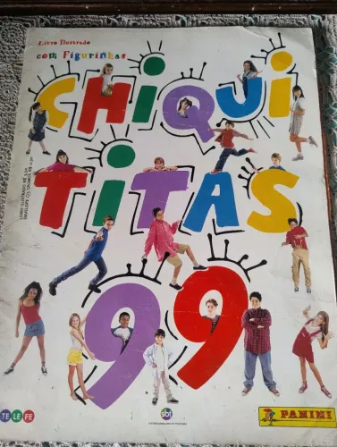 Álbum de figurinhas Chiquititas 1999 Panini