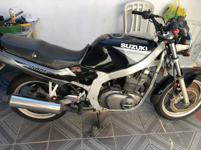 Gs 500 - km originais - moto tiozão