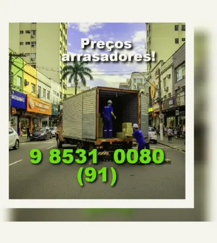 Frete em Val-de-Cans, Marambaia, Marco, Bengui, Castanheira, Ananindeua, Telégrafo e Sacra