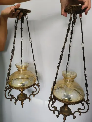 Luminária antiga