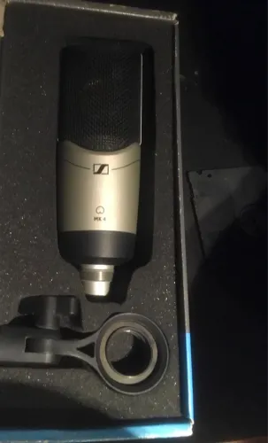Microfone condensador mk4 sennheiser