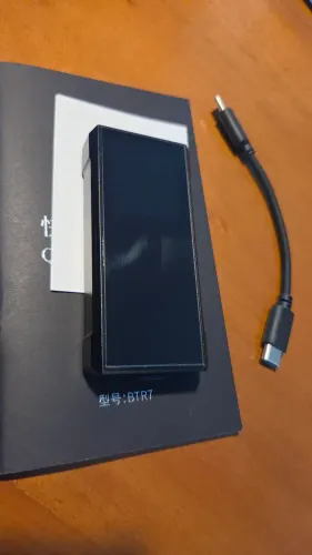 FiiO BTR7 DAC/Amplificador Bluetooth Hi-Fi Premium Novo carregamento sem fio e case couro