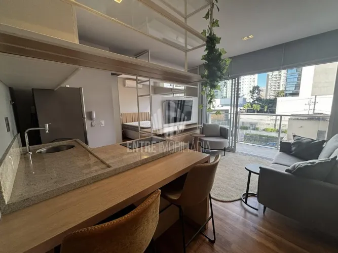 Studio à venda no Cambuí Moderno, mobiliado e pronto para morar!