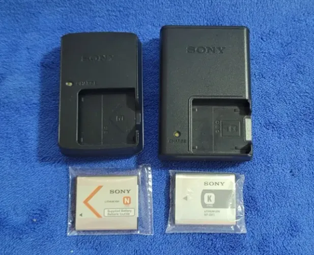 Carregador Com Bateria Sony Cyber-Shot