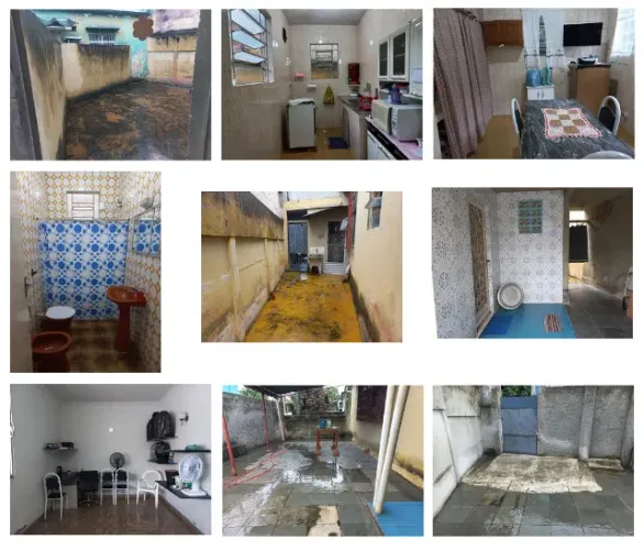 Ótima Casa de frente e uma fundos, mesmo terreno em Ricardo de Albuquerque, farta condução