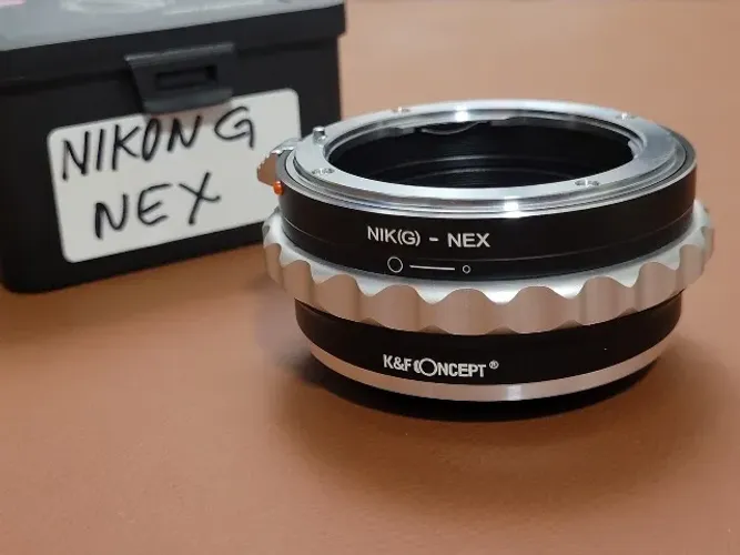 Adaptador de Lente Nikon para Sony
