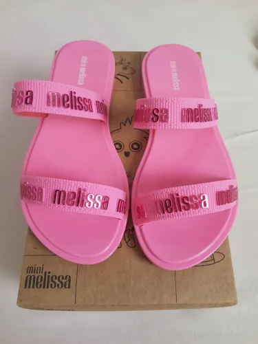 Mini Melissa Duo M-Lover Slide Rosa Tam 31 - NOVA