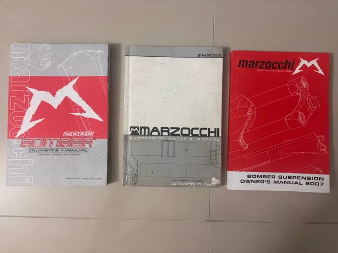 Manuais Marzocchi bomber