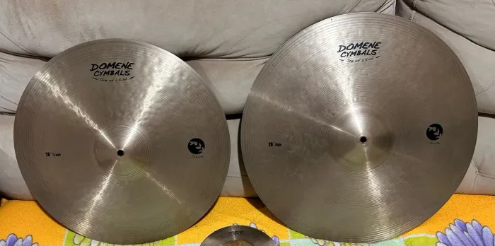 Pratos domene cymbals 18 e 20