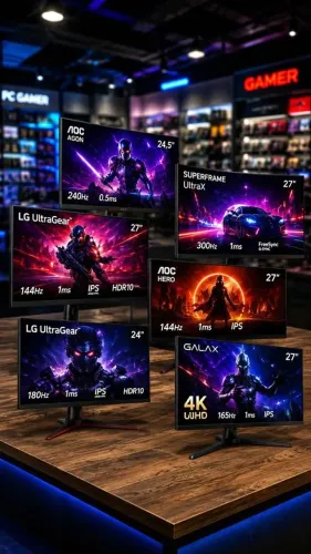 ? #FeriasGamer - MONITORES EM ESTOQUE ?