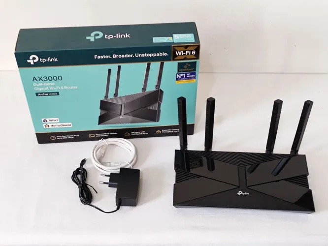 Roteador tp-link Archer AX53 Wi-Fi 6 Gigabit Dual Band