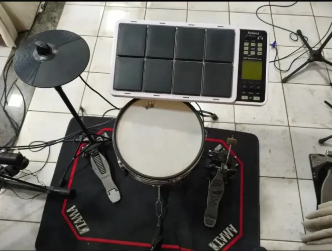 Bateria Eletrônica Octapad Roland Spd30