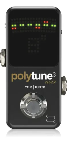 Pedal Afinador Polytune 3 Mini Noir Tc Electronic