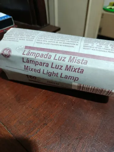 Lâmpada luz mista GE. 160w 220v