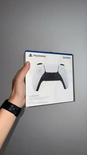 CONTROLE PS5 BRANCO E PRETO LACRADO! ACEITAMOS CARTOES