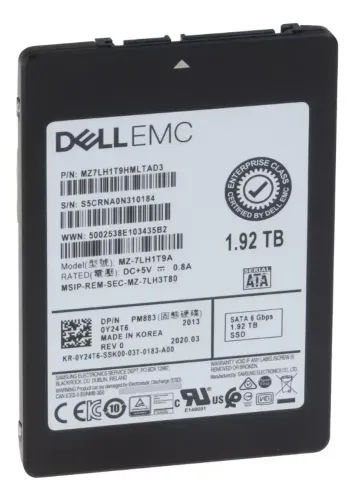 Ssd Enterprise Dell 1.92tb 2,5 6gb
