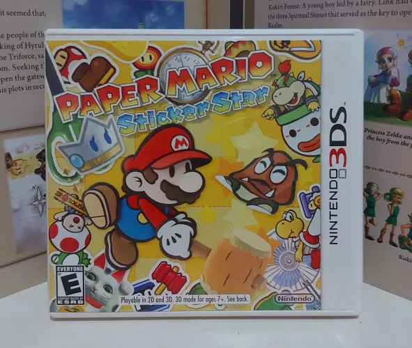 Jogo Paper Mario Sticker Star Nintendo 3DS