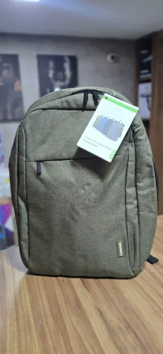 Mochila para laptop Lenovo Casual B210 15,6 com design de tecido de poliéster