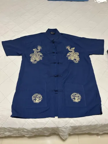 Camisa de estilo chinês