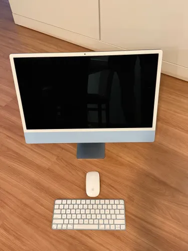 IMAC CHIP M1 8GB RAM 512GB SSD TELA 24? GARANTIA APPLE