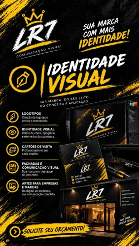 Designer Gráfico para Empresas, Lojas e Marcas<br>Artes para